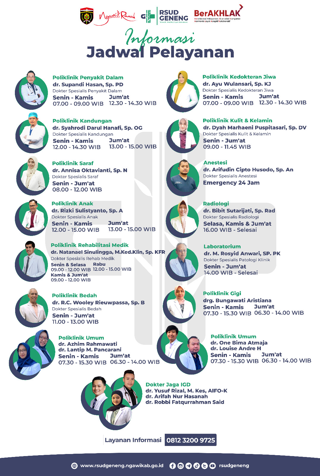 Jadwal Praktek Dokter Terbaru Rsud Geneng Rumah Sakit Umum Daerah Geneng